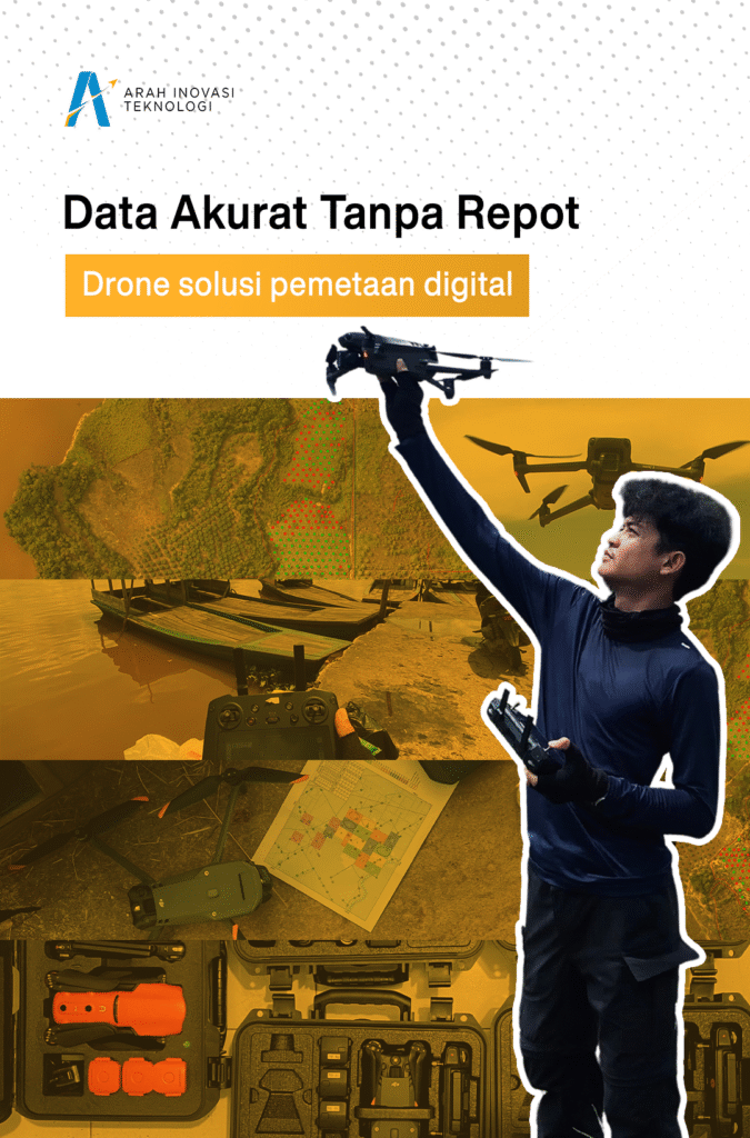 Pemetaan digital menggunakan drone untuk menghasilkan data spasial akurat di Kalimantan